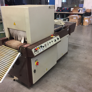 AC Automation LC800 semi-automatic L-sealer and shrink tunnel