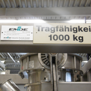EMDE BFR 1500 System napełniania Big-Bag 2