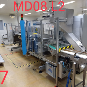 Uhlmann UPS3ET/C130 linia do pakowania w blistry i kartony dla ampułek itp.
