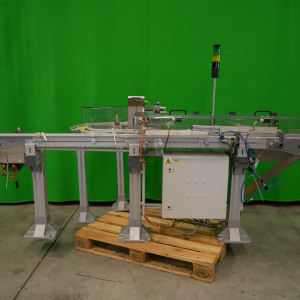 Remmler + Soehren transport system for turning folding boxes by 180°