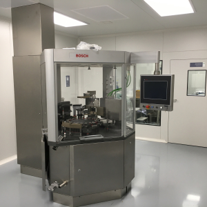 Bosch (Syntegon) GKF 2600 intermittent capsule filling and closing machine for the filling of powder