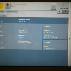 Multivac MR 335 tamper-evident labeller 18