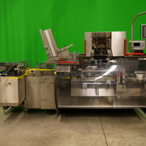 Bosch CUT 120 horizontal cartoning machine, 150 cartons/min