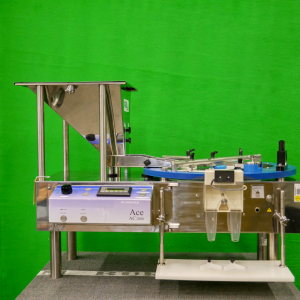 KBW Packaging AC2000 electronic tabletop counting and filling machine for tablets , capsules , dragees, etc