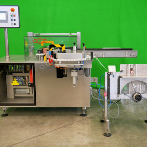 Bausch + Ströbel ESA1001 self-adhesive labeller for ampoules, vials, etc. Modernised and Upgraded 2019