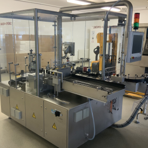 B+S/Dividella/Mettler-Toledo Garvens/Pester labelling & packing line for ampoules and vials