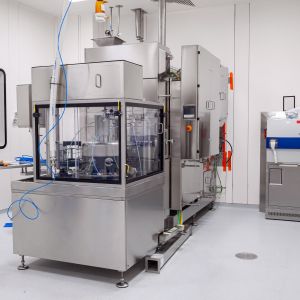 Steriline/Bonfiglioli/IMA - complete vial line for filling & closing, inspection, labelling & secondary packing
