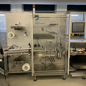 Pester PEWO-pack 250 compact stretchwrapper for folding cartons, etc.